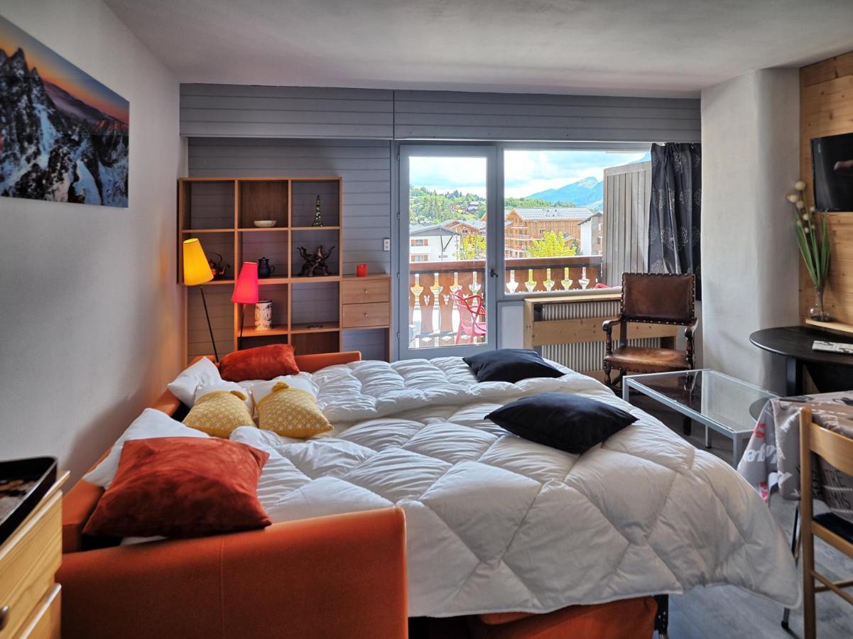 Vintage Chic -Central, Wifi, Mountain View Les Carroz d'Arâches Exterior foto